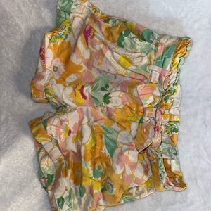 Janie and Jack Multicolor Floral Shorts